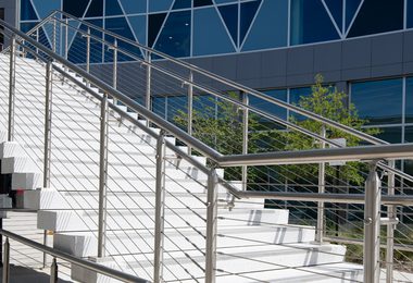 JTA ADMIN BUILDING BEST CABLE RAILING CIRCA 19 of 20