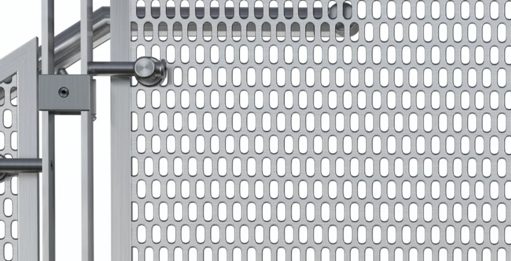 Metal Rupture Panel Perforated Metal Panel Details: Everything Architects… | VIVA Railings