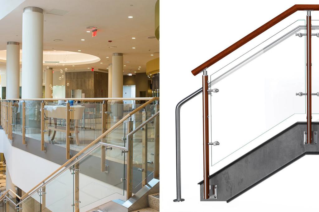 Prefinished Railing System Commercial Railing Systems: Types & Materials | Viva Railings