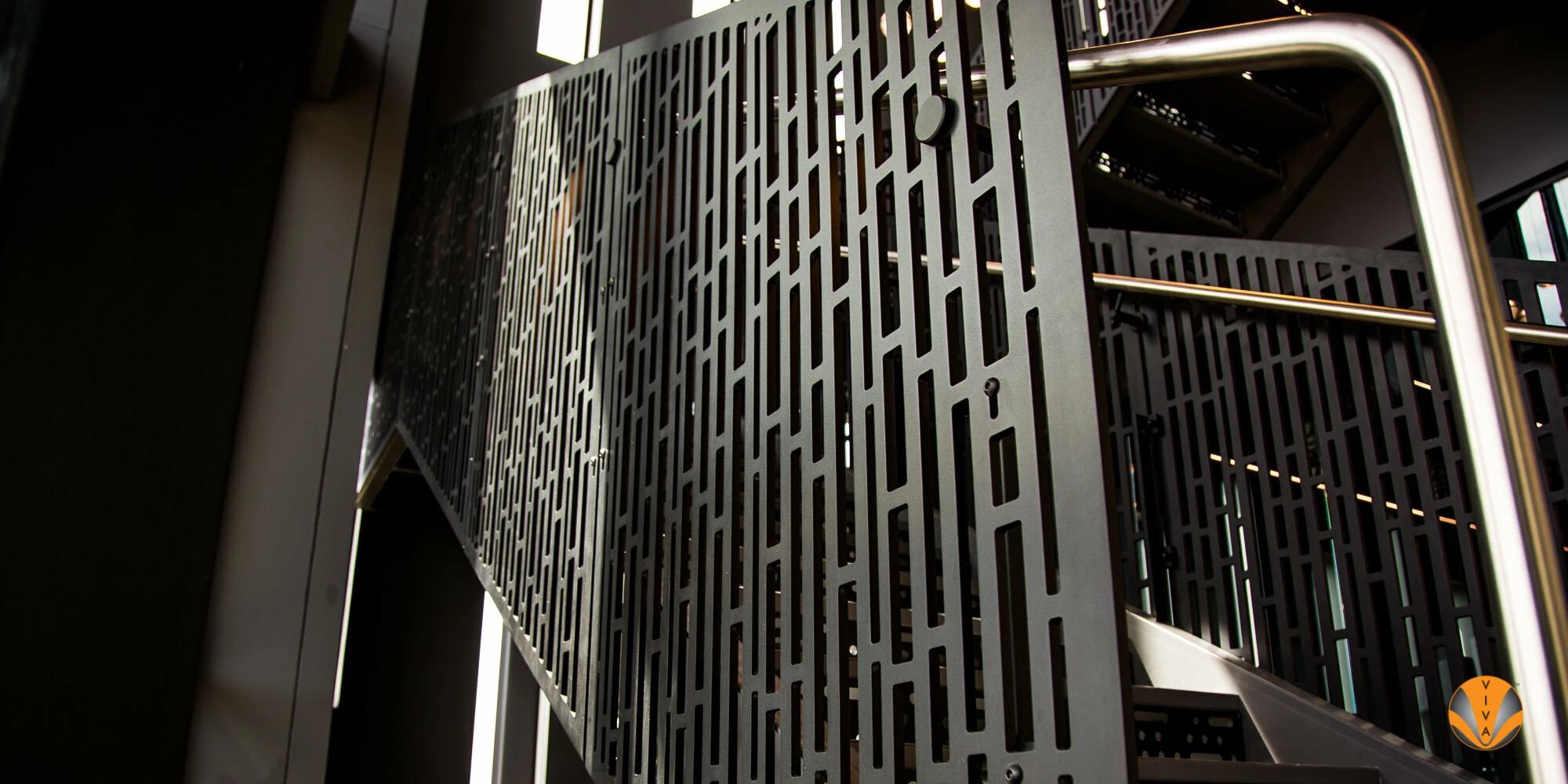 Powder Coated Steel Railings for Commercial Decks 1