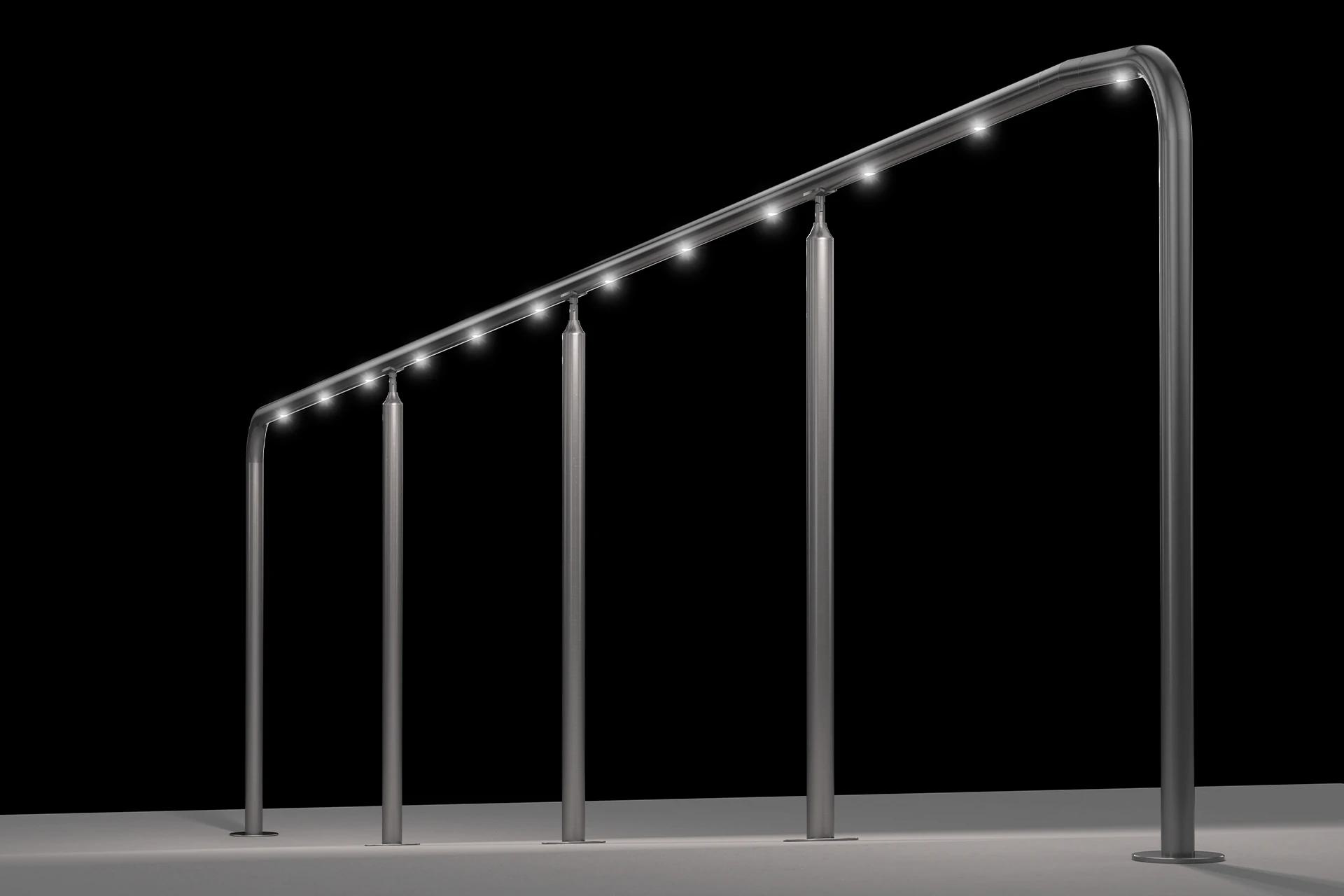 iRAIL™ LED Pods Illuminated Railing