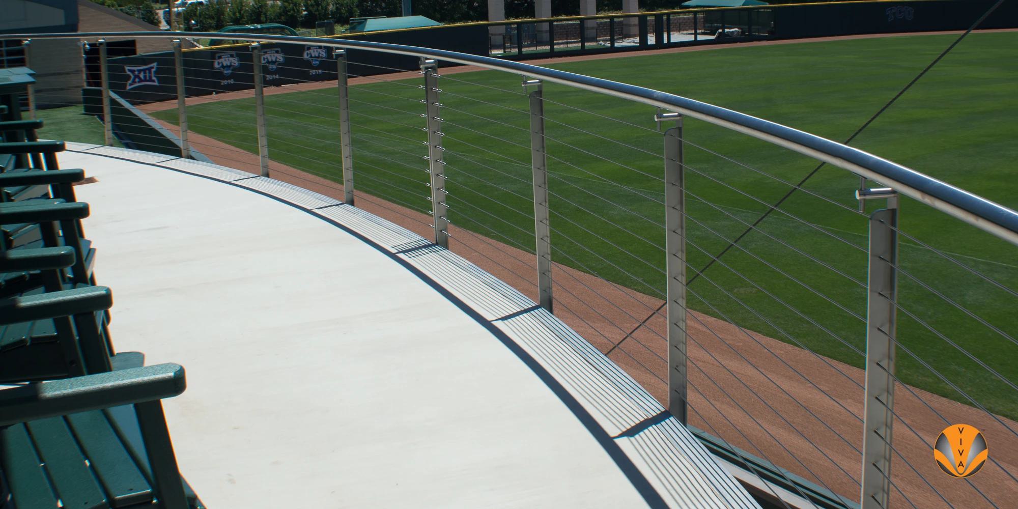 Customized Cable Stair Railing Idea