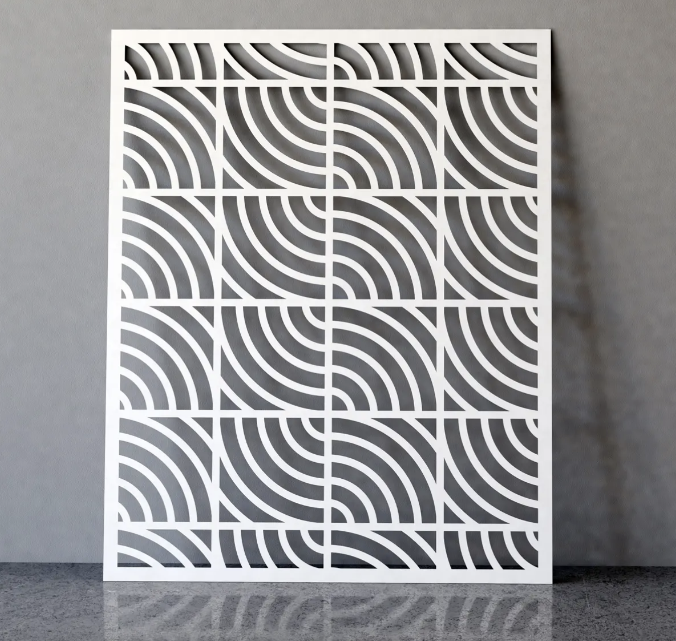 Interior Metal Wall Panel Creative Curves