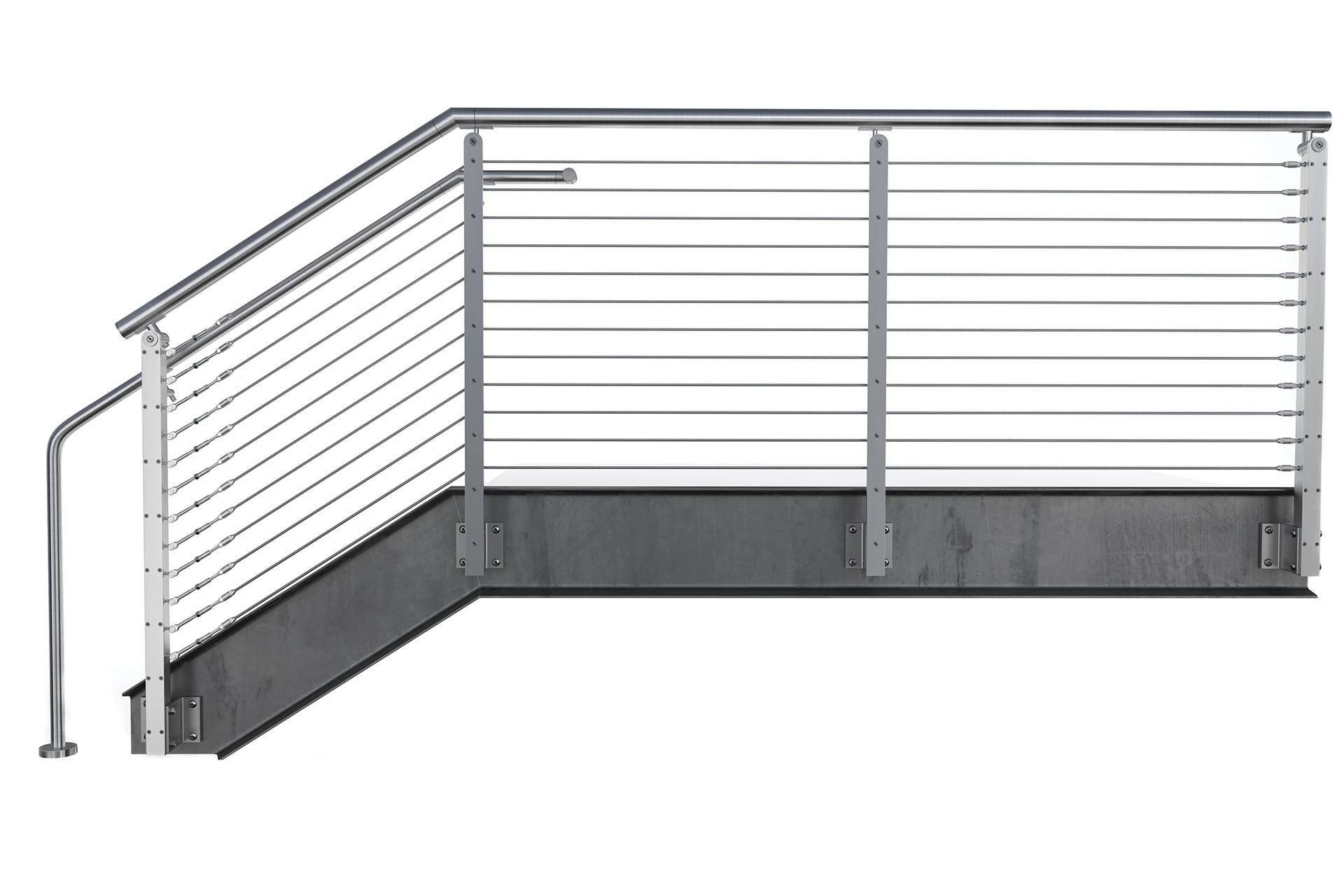 TEE™ Cable Metal Railing System