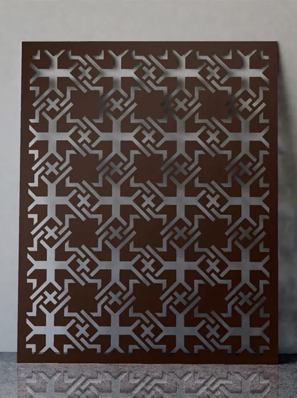 Interior Metal Wall Panels 3D Appearance