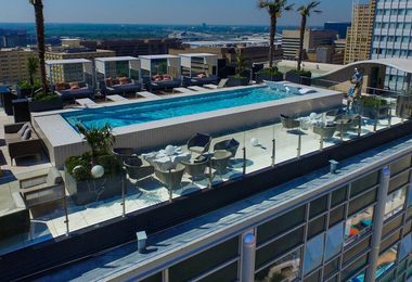 Pool deck railing 5