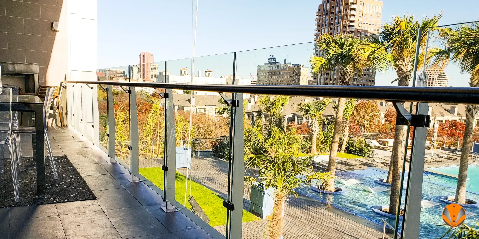 SOLO SLIM LINE GLASS RAILING BLEU CEIL BALCONIES 24 of 26