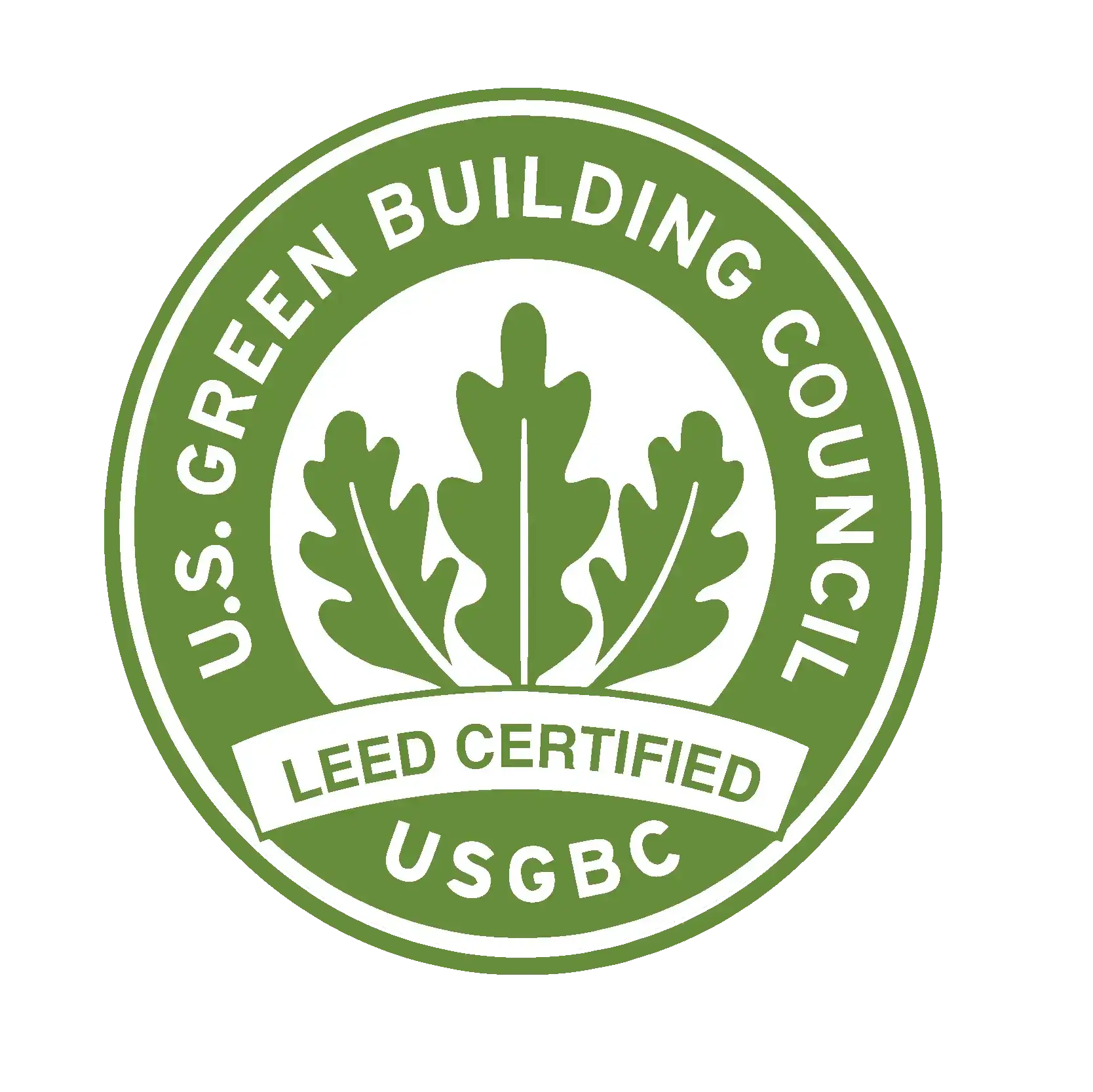 Leed logo green