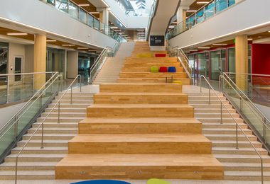 CIRCA GLASS STAIR RAILING TAMU ENGINEERING