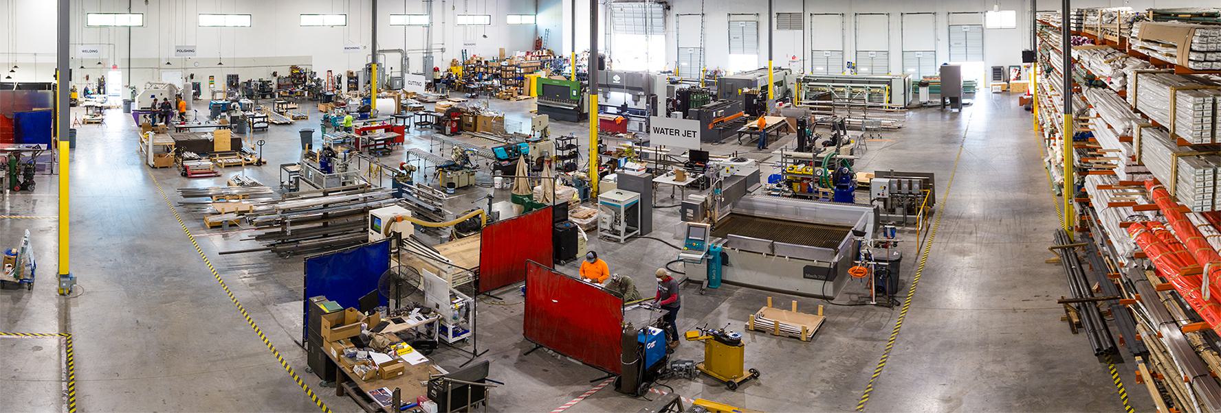 Viva Railings Fabrication Workshop and Warehouse