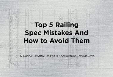 Top 5 Railing Mistakes - Connie