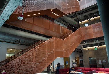 PERF METAL PANEL RAILING FOLD TCC NW CAMPUS 9 of 33
