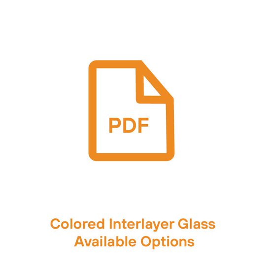 Colored interlayer all available options