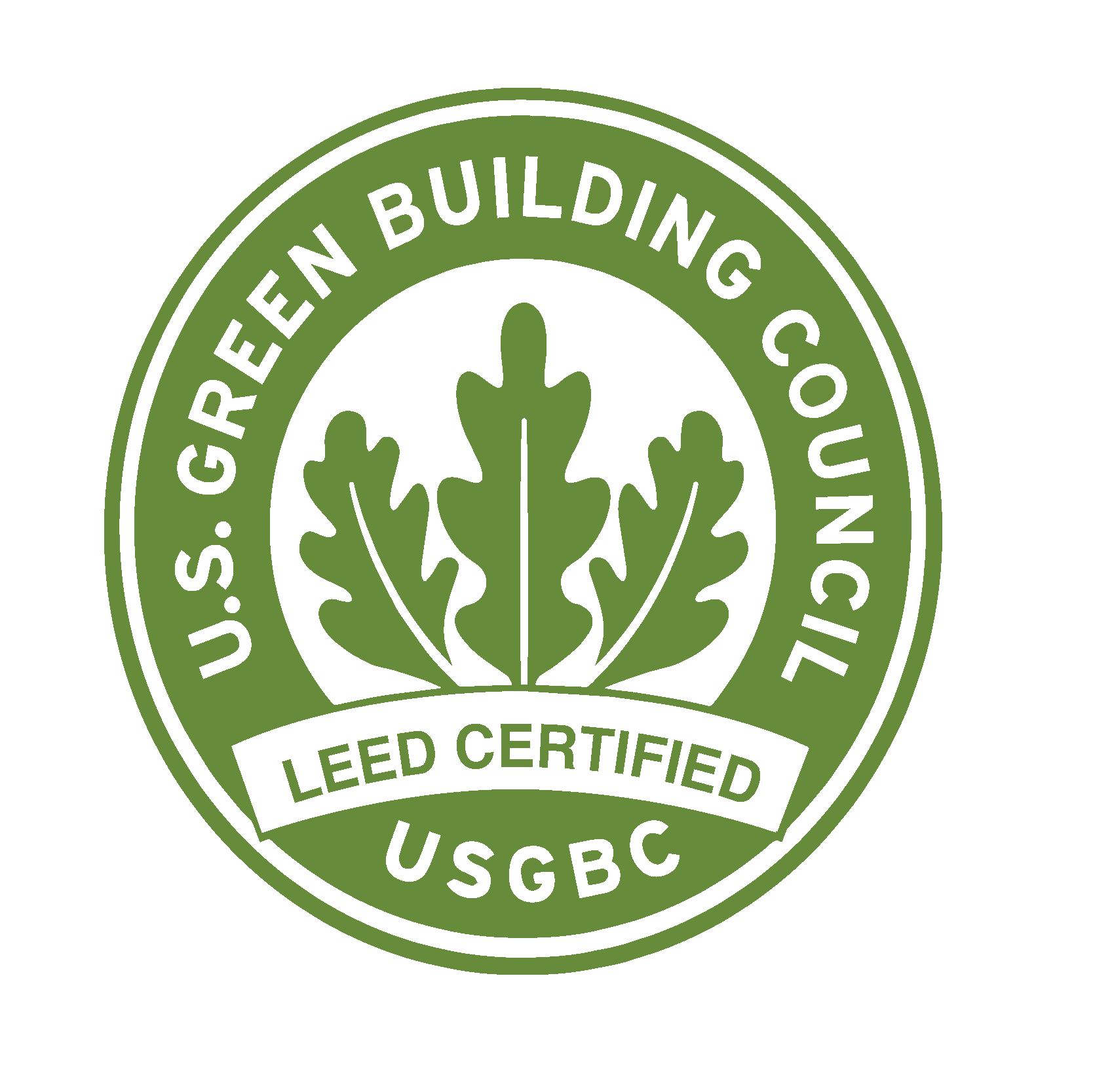 Leed logo green