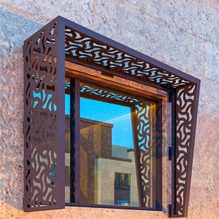 METALSPACES SUNSHADE CLOSEUP