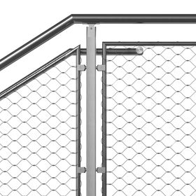 Cube cablenet railing