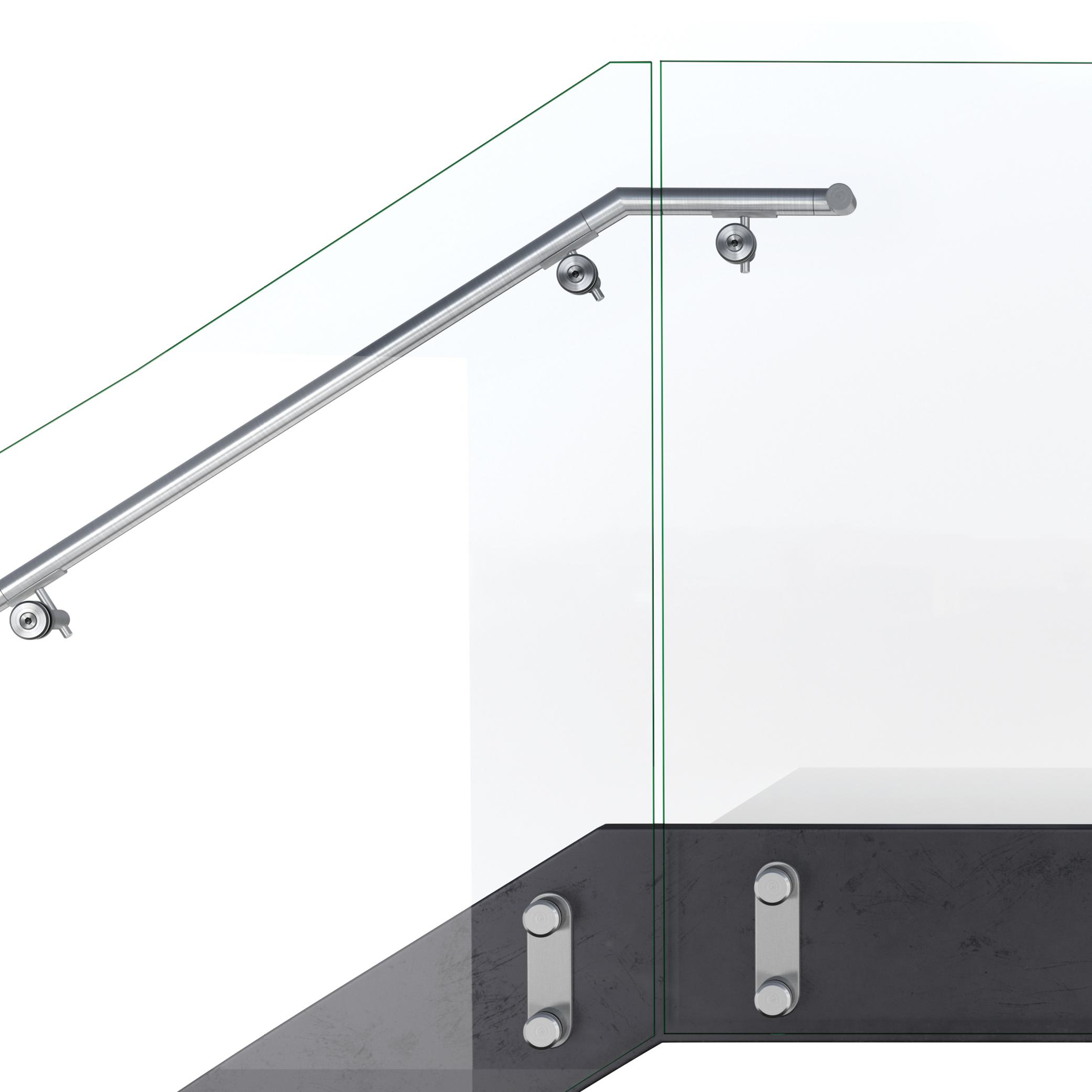 Point Supported Button Glass Railing | AAA… | VIVA Railings