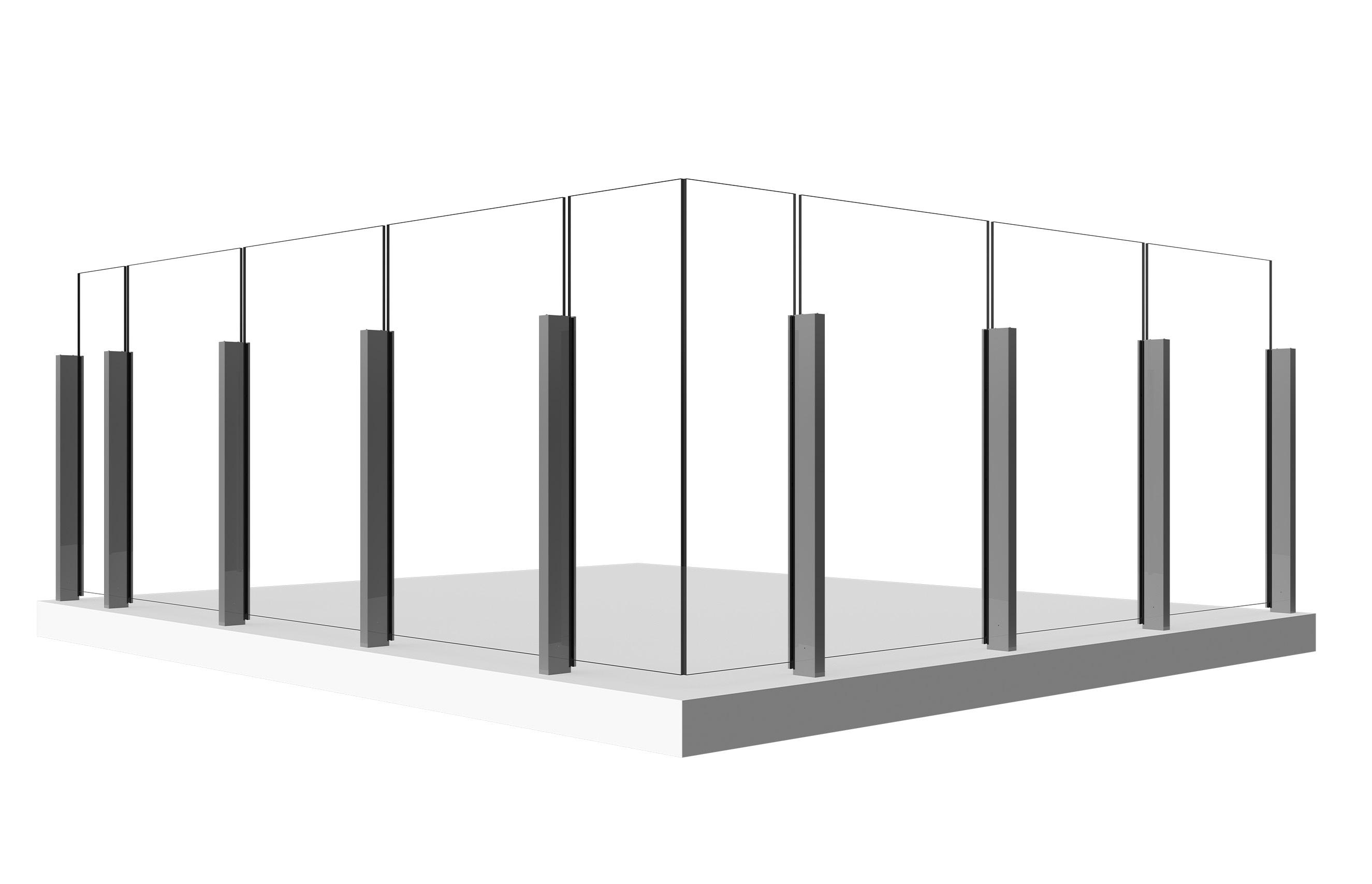 SHOE Structural Glass Railing System