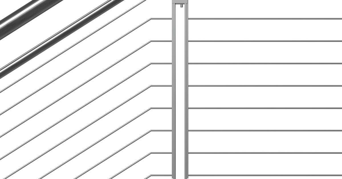 BLADE Air Stainless Steel Multiline Railing System |… | VIVA Railings
