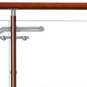 Fin glass side view