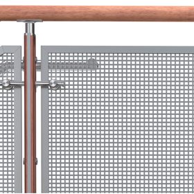 FIN WOOD POST METAL SYSTEMS PERF