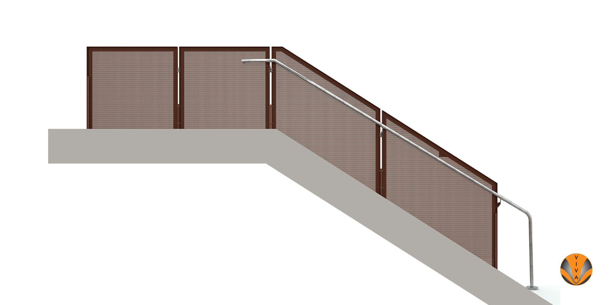 FRAME™ Perforated Metal | VIVA Railings