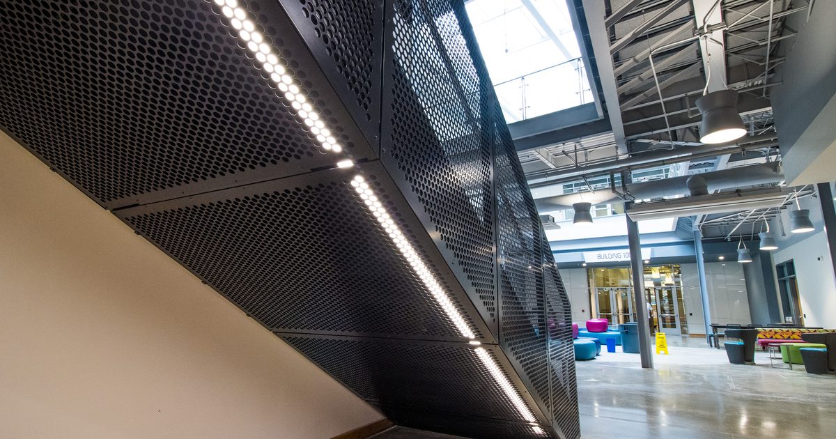 Soffit Railing Stair Wrap Metal | VIVA Railings