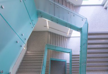 VIEW Button Structural Glass Balustrade Railing System