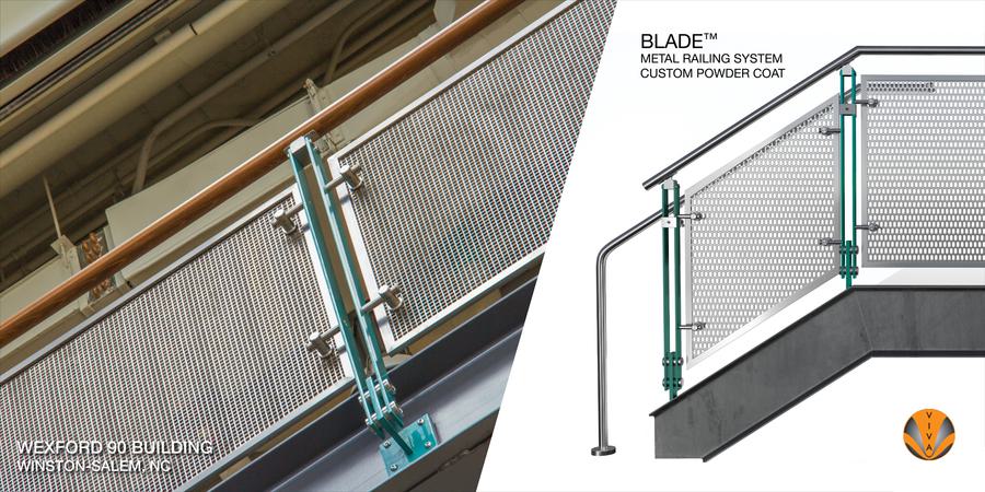 Steel Railing Opoxy Powder Coated Steel Railing for Commercial Decks:… | VIVA Railings