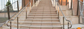 UNT BUSINESS LEADERSHIP BUILDING CUSTOM STAIR