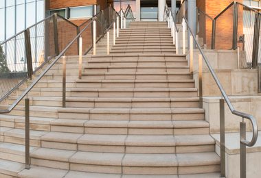UNT BUSINESS LEADERSHIP BUILDING CUSTOM STAIR