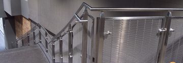 CUBE Wire Mesh Railing System