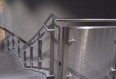 CUBE Wire Mesh Railing System