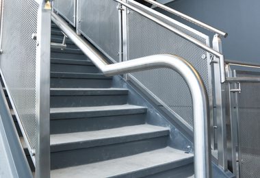 CUBE Perf Metal Railing System