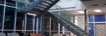 VIEW Button Structural Glass Balustrade Railing System