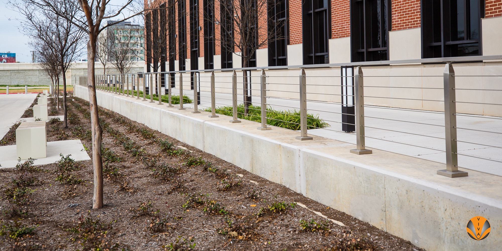 CUBE CABLE POST RAILING SYSTEM BAYLOR HURD WELCOME CENTER 2 of 10