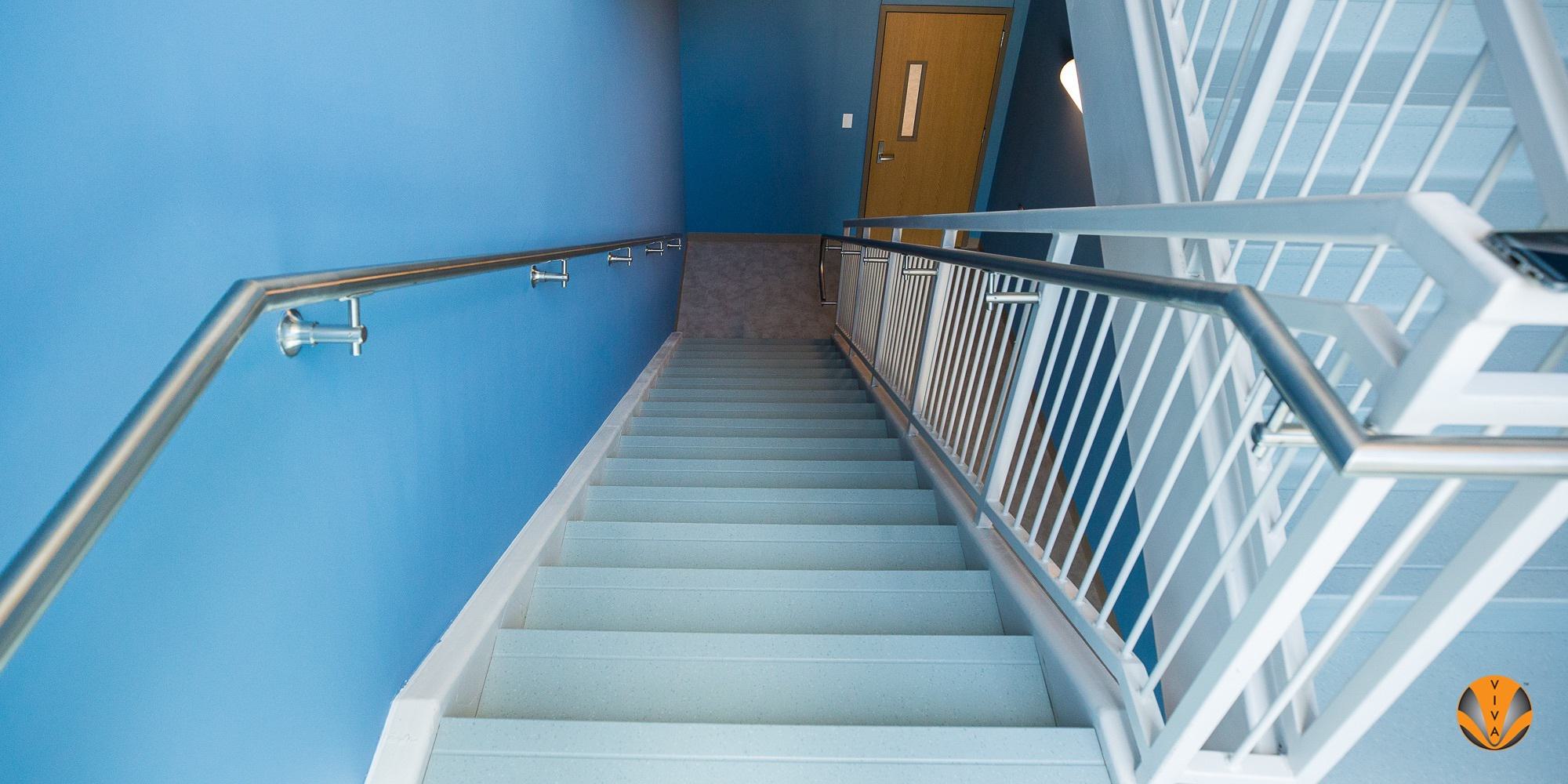 Continuous Stair Wall Rail