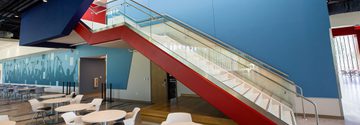 DALLAS COLLEGE CEDAR VALLEY SHOE GLASS WITH LED HANDRAIL IRAIL 2 of 18
