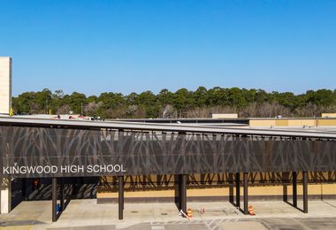 CUSTOM WALL PANELS WALL SYSTEMS KINGWOOD HIGH SCHOOL 1 of 13