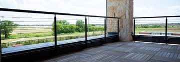 PROSPER FIRE STATION AND ADMIN CIRCA CABLE OUTDOOR BALCONY RAILING 1 of 6