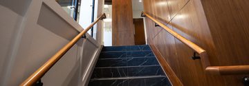 PROSPER FIRE STATION AND ADMIN WOOD WALL RAIL HANDRAIL 2 of 8
