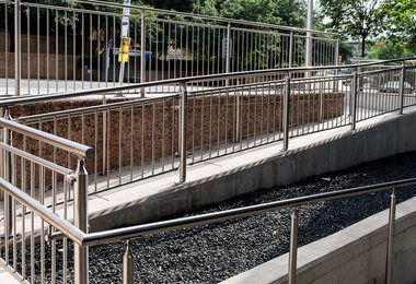 TFC PARKING GARAGE CIRCA PICKET RAILING 1 2 of 5