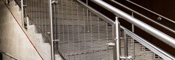 TFC PARKING GARAGE CIRCA WIRE MESH RAILINGS FSR 5 6 of 8