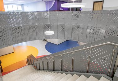 METAL PANEL RAILING SYSTEM STRUC ADELTON ELEMENTARY 08 of 24