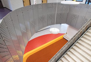 METAL PANEL RAILING SYSTEM STRUC ADELTON ELEMENTARY 13 of 24