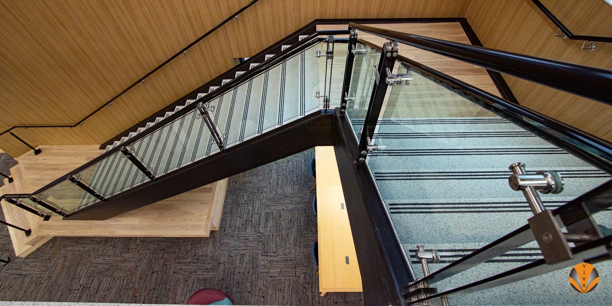 Post-and-Glass Balustrade