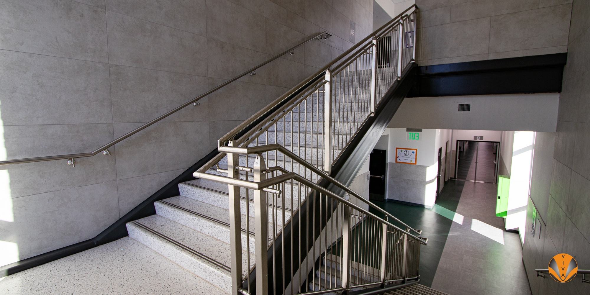 PICKET PANEL RAILING CUBE CARTER JR HS ARLINGTON 11 of 28