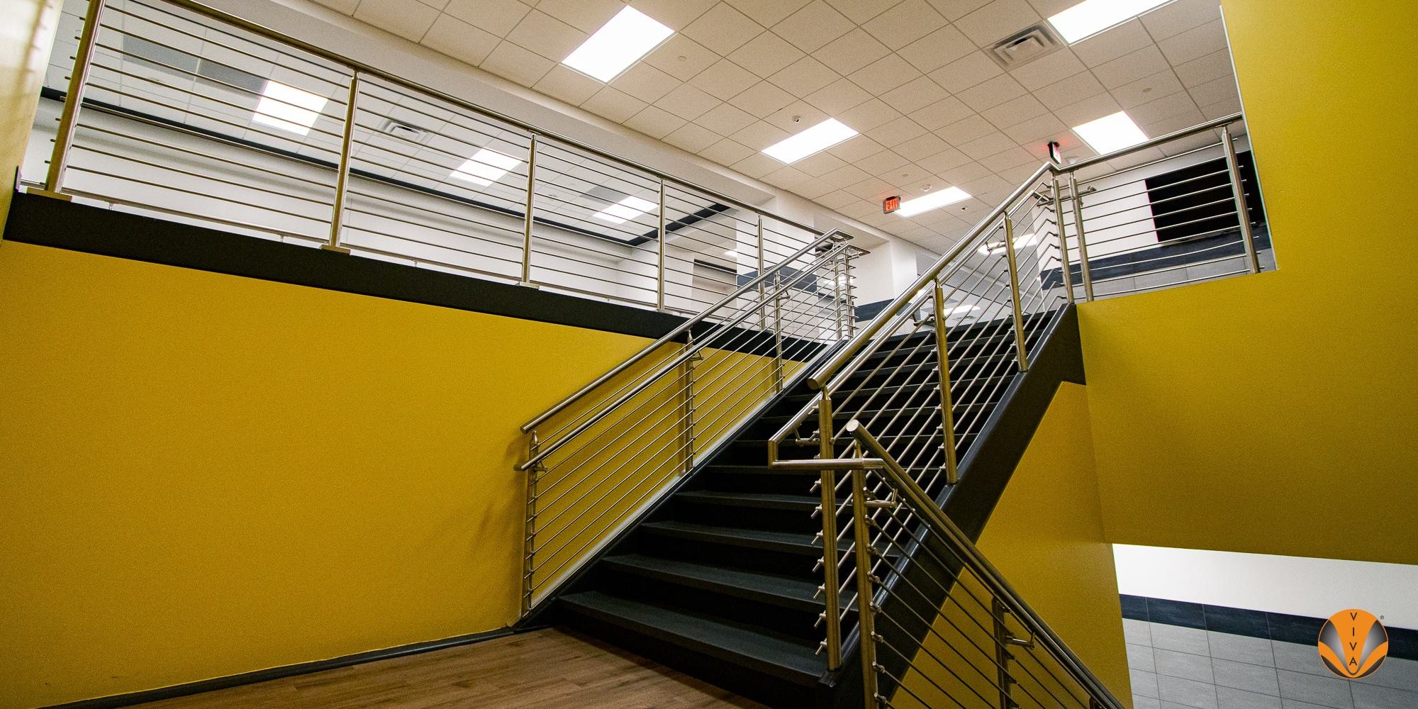 MULTILINE METAL RAILING CIRCA GALENA HIGH SCHOOL 8 of 20