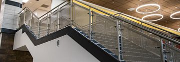 PERFORATED METAL PANEL RAILING CIRCA GALENA HIGH SCHOOL 20 of 20