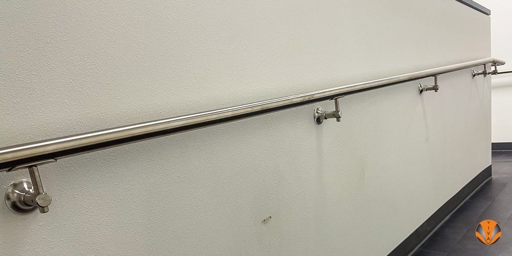 Federal Building Corridor Wall Rail